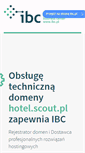 Mobile Screenshot of hotel.scout.pl