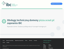 Tablet Screenshot of pizza.scout.pl