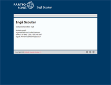 Tablet Screenshot of ingascouter.scout.fi