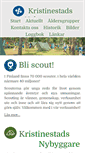 Mobile Screenshot of kristinestadsnybyggare.scout.fi